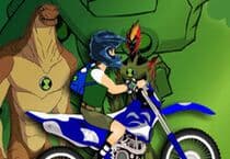 Ben10 Motorbike Race Jeu Ben10 Motorbike Race Jeu