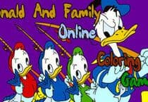 Coloriage Donald Duck Jeu Coloriage Donald Duck Jeu