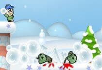 Invasion zombie en hiver Jeu Invasion zombie en hiver Jeu