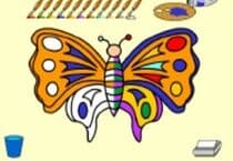 Peinture Papillon Jeu Peinture Papillon Jeu