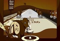 Brown Cow Curling Jeu