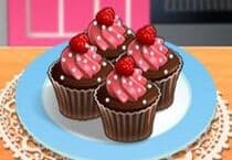 Cours de Cuisine de Sara : Cupcakes Chocolat Framboise