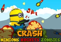 Crash Minions Rockets Zombies Jeu