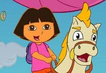 Dora et la Licorne au Pays des Bonbons