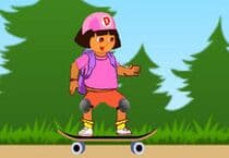 Dora Skateboarding Jeu