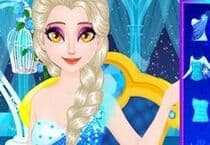 Elsa's Sparkling Eyelashes Jeu