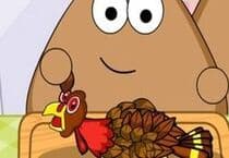 Pou Thanksgiving Day Slacking Jeu