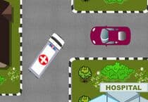 Super Ambulance Parking Jeu