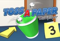 Toss a Paper Multiplayer Jeu