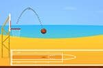 Basket Ball Sur La Plage En Californie Jeu