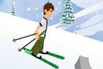 Ben 10 Downhill Skiing Jeu