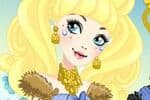 Blondie Lockes Thronecoming Dress-Up Jeu