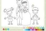 Coloriage Mariage Jeu