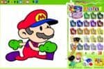 Coloriage Mario Jeu