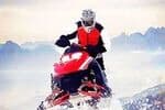 Cross Country en Snowmobile Jeu