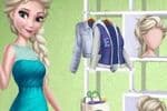 Elsa Round the Clock Fashionista Jeu