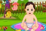 Garden Baby Bathing Jeu