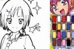 Glitter Force Coloring Jeu