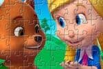 Goldie and Bear Puzzle Jeu