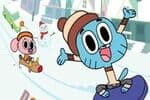 Gumball Downhill Dash Jeu