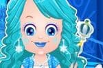 Habillage de la Princesse des Glaces Baby Hazel Jeu