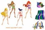 Habillage des Filles du Winx Club Jeu