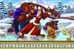 La Belle Et La Bête À Noël Jeu