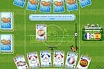 Le Jeu De Cartes De Football Du Championnat D'europe Jeu