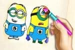 Livre de Coloriage des Minions Jeu