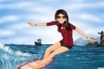 Louna Fait Du Surf Jeu