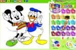 Peinture Mickey et Daffy Jeu