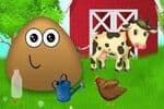 Pou at the Farm Jeu