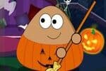 Pou : Nettoyage d'Halloween Jeu