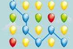 Relier Les Ballons De Couleur Jeu