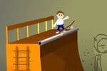 Skate de Cartoon sur Half Pipe Jeu