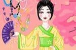 Tenue de Dessin Animé Asiatique Jeu