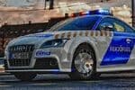 Voiture de Police Nombres Cachés Jeu