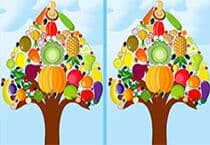 Arbre à légumes Différences Arbre à légumes Différences