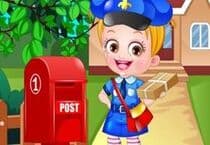 Baby Hazel Postwoman Dressup