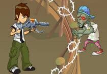 Ben 10 Kills Zombies