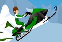 Ben 10 Snow Biker