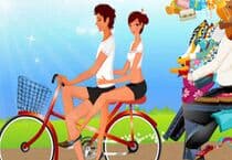 Bikecycling Couple