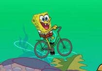Bob l'Éponge fait du Vélo