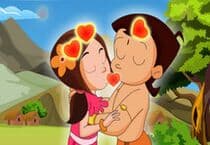 Chhota Bheem Kissing