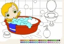 Coloriage de Bain