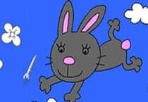 Coloriage Lapin