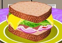 Délicieux Sandwich de Dinde