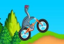 Dinosaur Bike Stunt