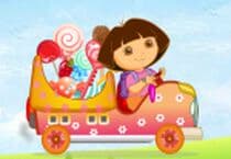 Dora Transporte Les Bonbons