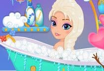 Douche glacée de bébé Elsa